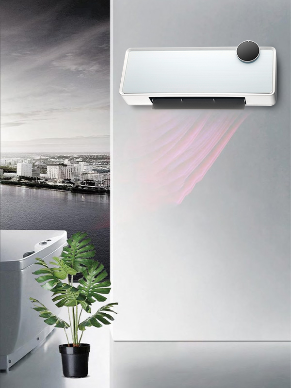 ZPT-2000B 5409L-ERP 1000W/2000W 3'ü 1 arada duvara monte fanlı ısıtıcı