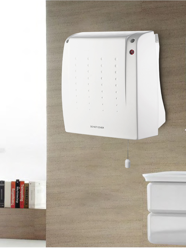 HBH-2004A Ayarlanabilir Banyo Su Geçirmez Duvara Monte Fan Isıtıcı
